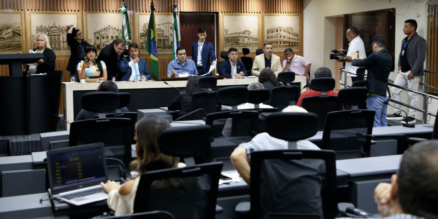 Sessão na Câmara Municipal de Natal